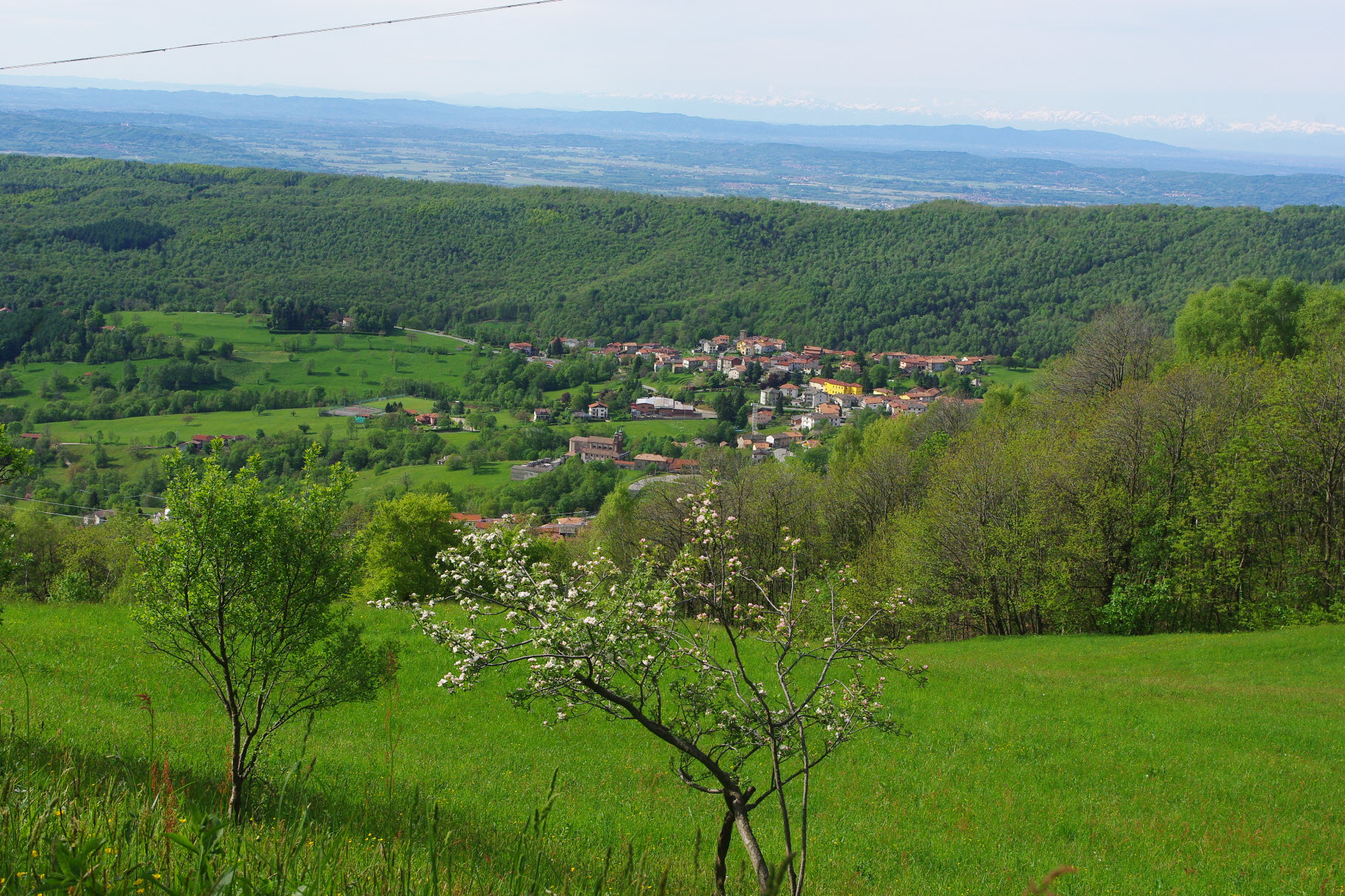 Veduta di Donato e Serra Morenica