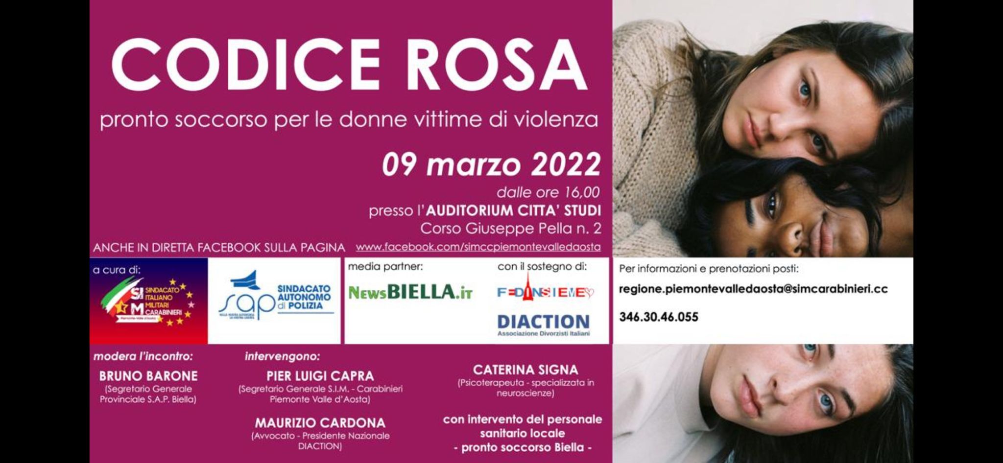 Convegno CODICE ROSA