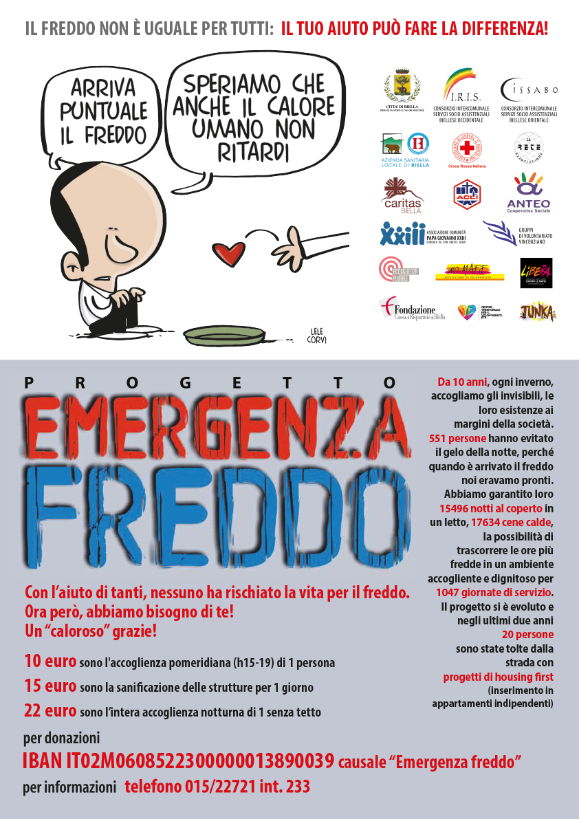 Progetto Emergenza Freddo 2022