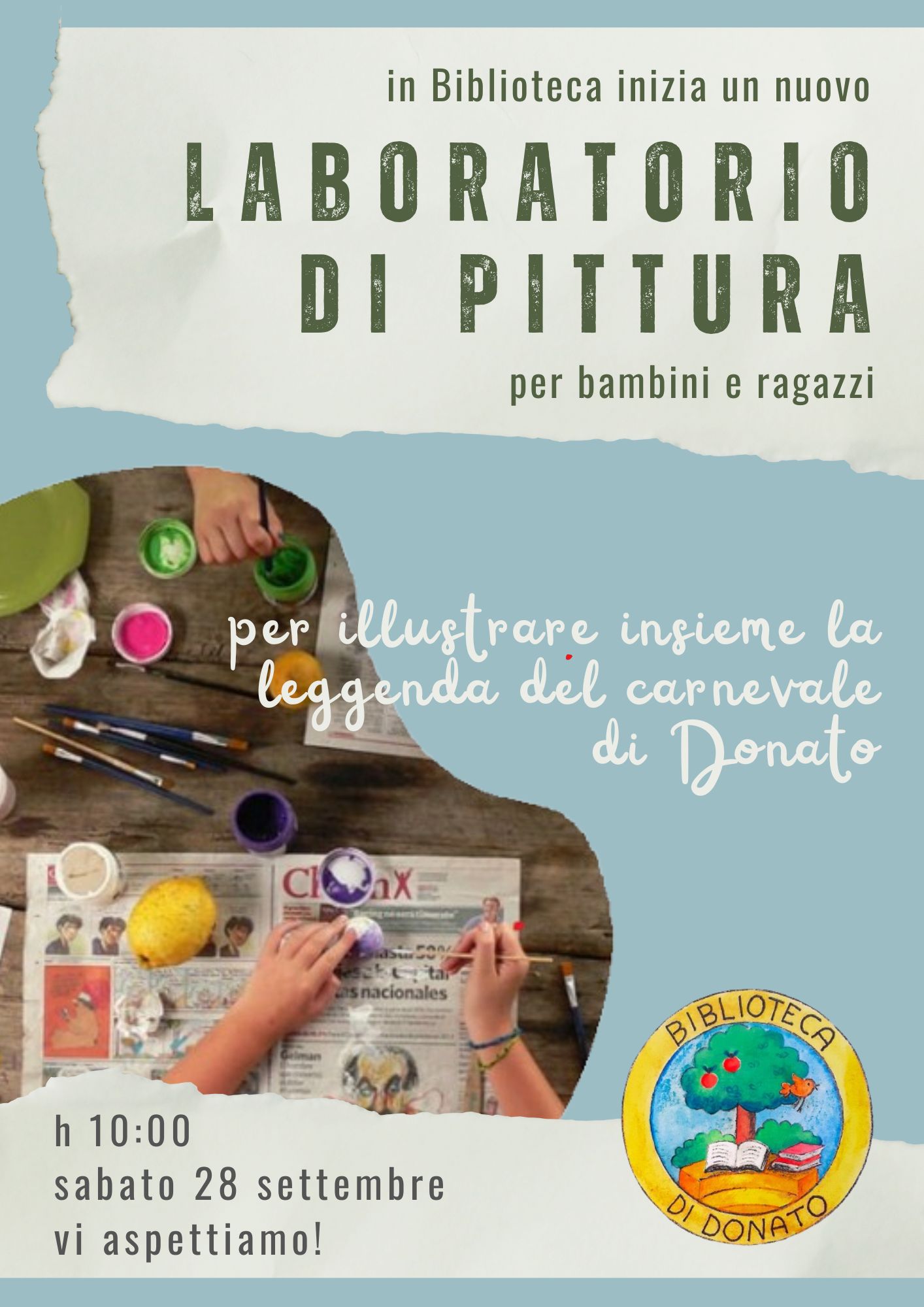 Laboratorio di pittura