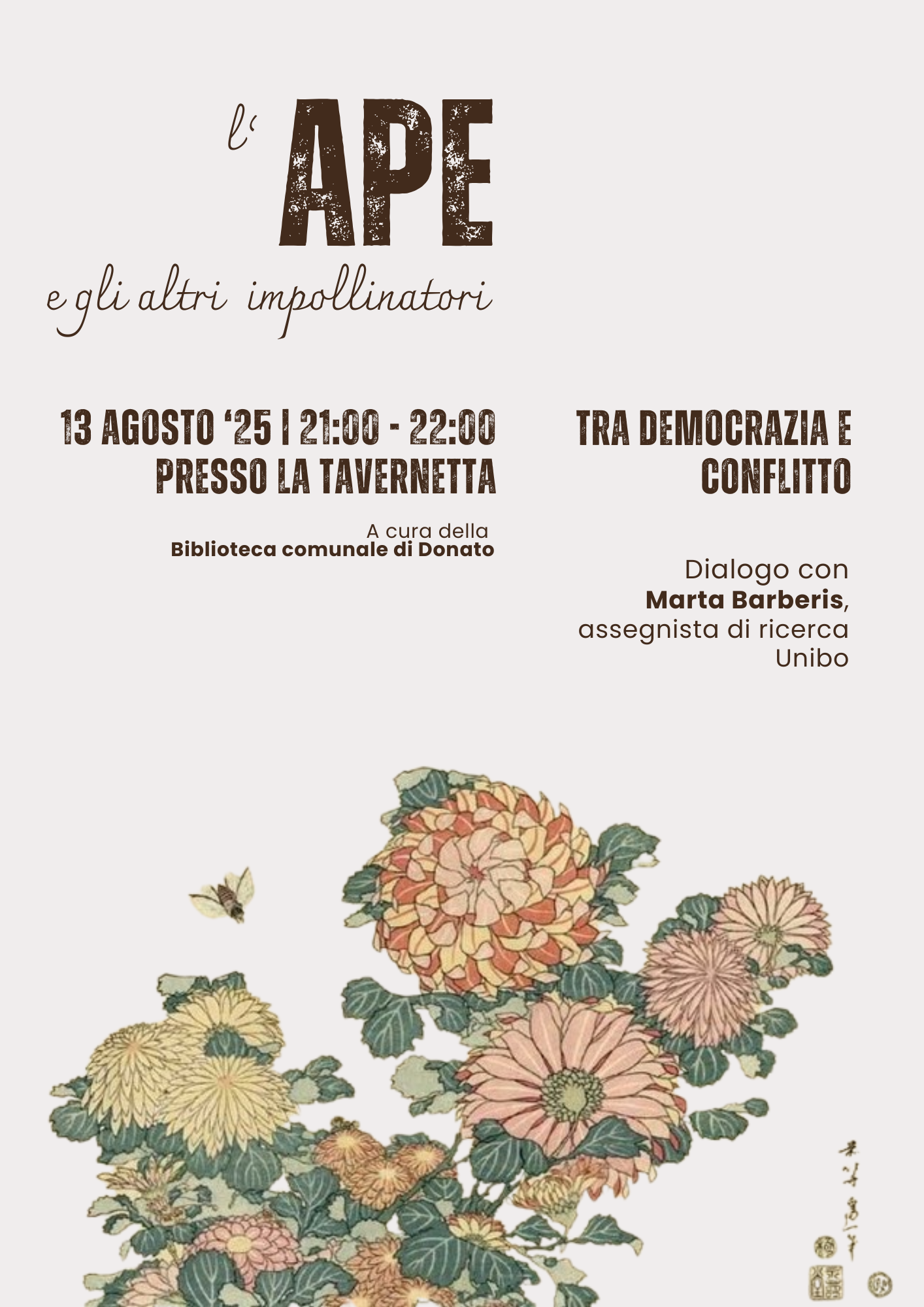 8. L'ape e gli altri impollinatori_Tra democrazia e conflitto_13 agosto 2025