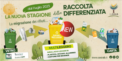 Immagine  notizia La nuova stagione della raccolta differenziata