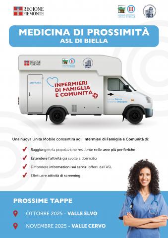 Medicina di prossimità - ASL BI - ottobre 2025 Valle Elvo